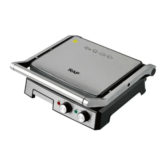 Гриль контактний 2800Вт BBQ RAF R2681/ 7266 (4шт/ящ)