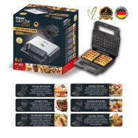 Вафельниця Орешница 6в 1 Zepline ZP-803 (6)