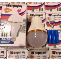 Лампочка з акумулятором E 27 3 x 18650 30w FA 3933/3584 (50)