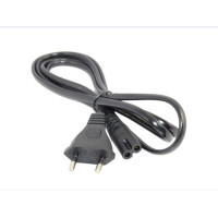 Мережевий шнур для радіоприймача, чорний/товще (300 шт./ясть)