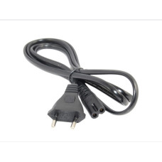 Мережевий шнур для радіоприймача, чорний/товще (300 шт./ясть)