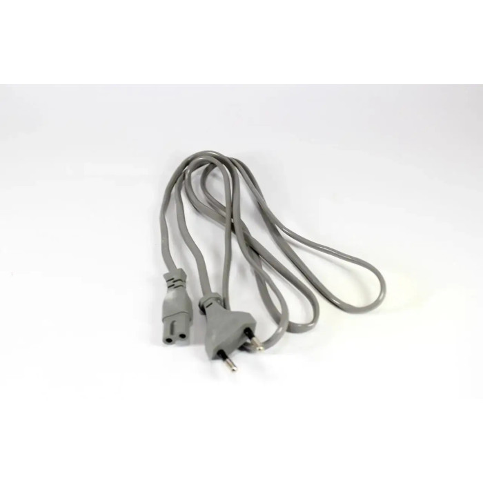 Мережевий шнур для радіоприймача (сірий/тонкі)