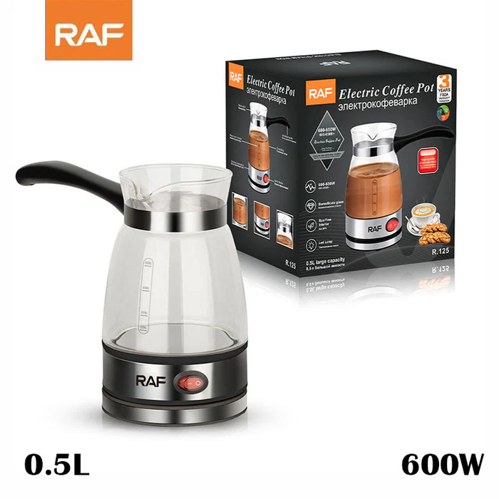 Електротурка для кави, 0,5л, 650Вт, RAF R 125 (24)
