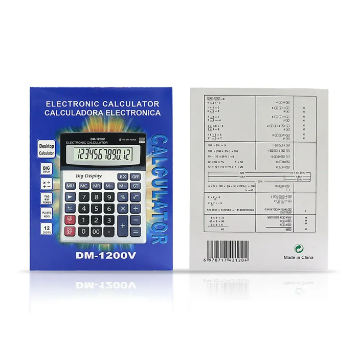 Калькулятор DM-1200V/0424 (90 шт./ясть)