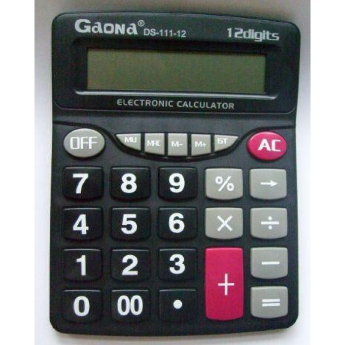 Калькулятор Gaona DS-111-12/8800/ 5425 (60 шт/ящ)