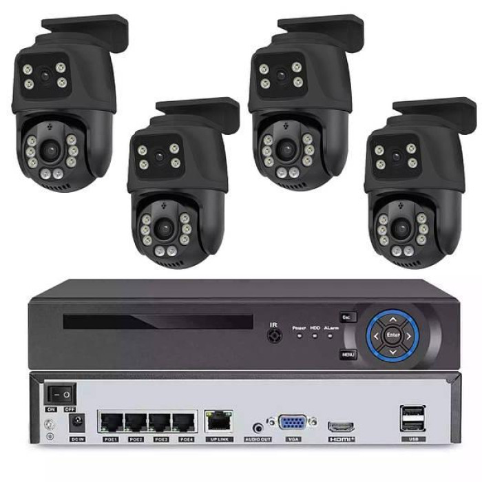 Dvr kit 4 ch з поворотними камерами ART 9592 (4)