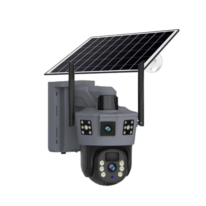 Камера на 3 лінзи працює через 4g і від сонячної панелі SD 35-4G ART 9484 (10)