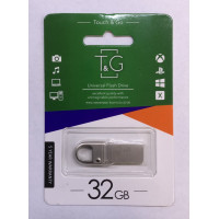 Флеш драйв T&G Flash Draiv металева з карабiном (USB/ 32GB/ 2.0)