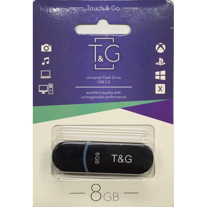 Флеш драйв T&G Flash Draiv (USB/ 8GB/ 2.0)