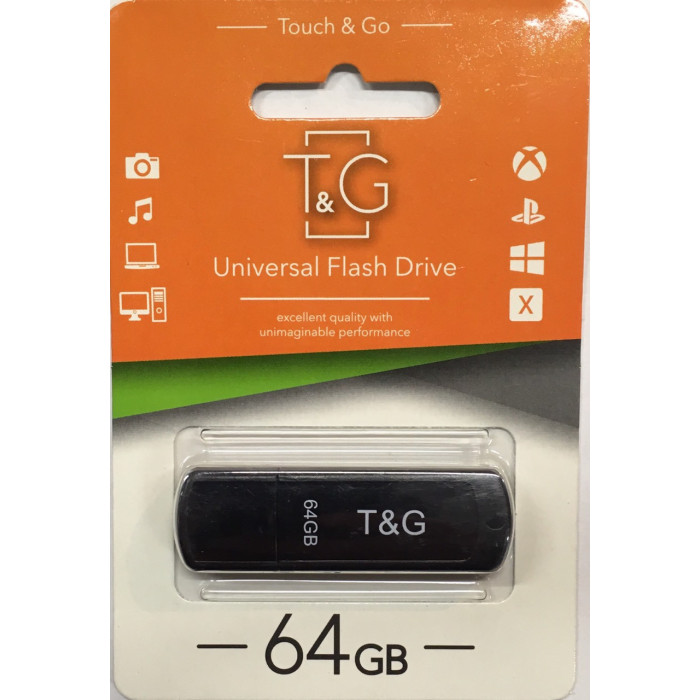 Флеш драйв T&G Flash Draiv (USB/ 64GB/ 2.0)
