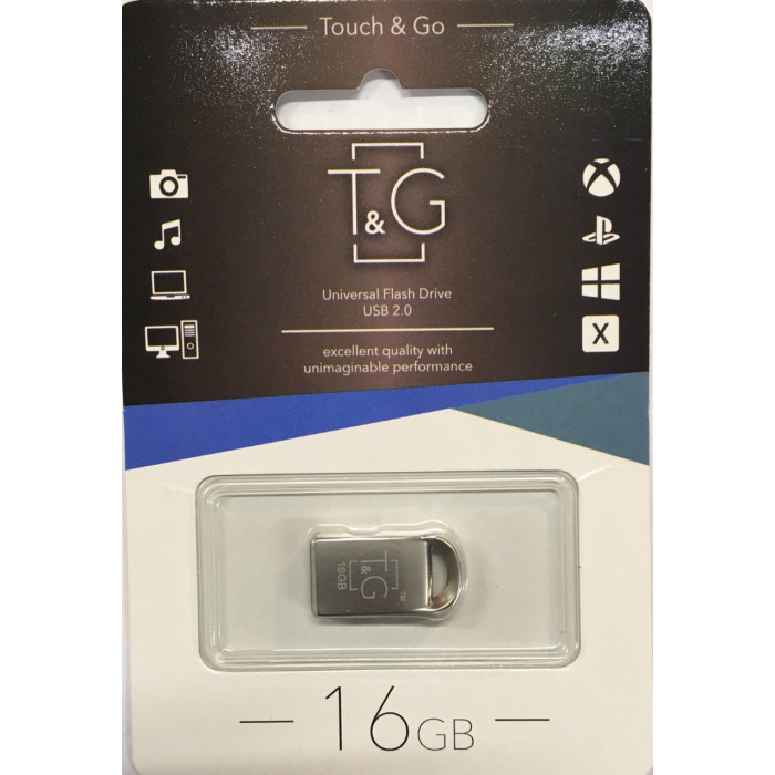 Флеш драйв T&G Flash Draiv (USB/ 16GB/ 2.0)