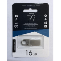 Флеш драйв T&G Flash Draiv металева з карабiном (USB/ 16GB/ 2.0)