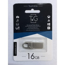 Флеш драйв T&G Flash Draiv металева з карабiном (USB/ 16GB/ 2.0)