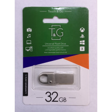 Флеш драйв T&G Flash Draiv металева з карабiном (USB/ 32GB/ 2.0)