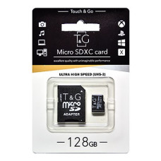 Картка пам'яті T&G micro SDHC 128 GB Class 10 +адаптер