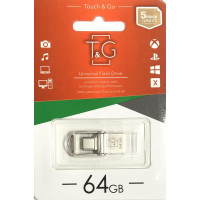 Накопичувач USB 64GB T&G Type C металева серія 104