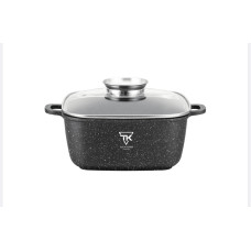 Каструля Top Kitchen (чорна в білу точку 28 см) TK 00056 (6 шт./яский)