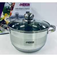 Каструля з кришкою нержсталь 3.5 л BN-219 (6)
