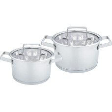 BN-683 (4) — Набір каструль-Нерж. сталь, 2,6 л, 4,7 л 4 передм (4)
