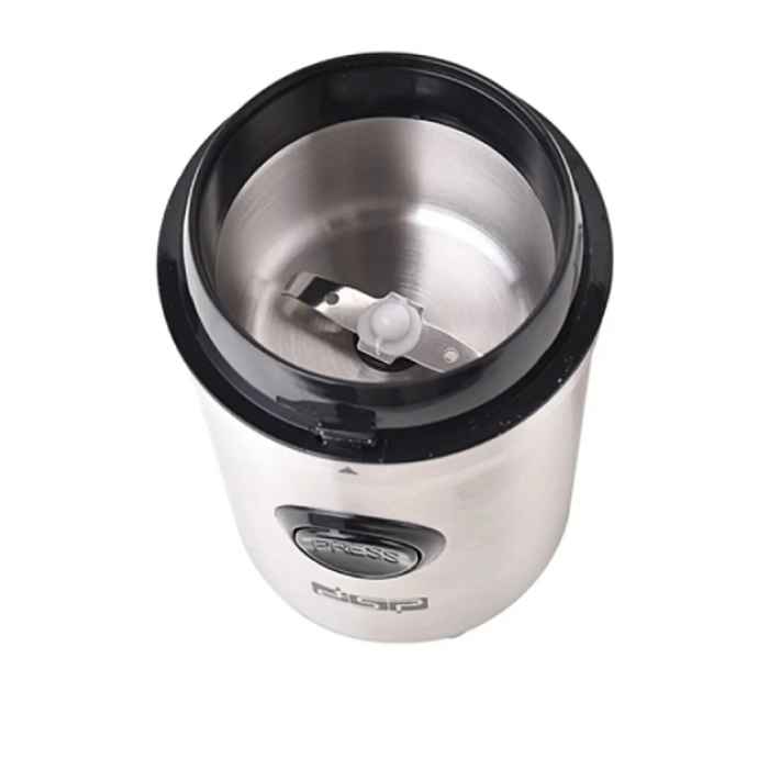 Електрична кавомолка для кавових зерен і спецій DSP KA-3045 об'єм 75 г 200 Вт (20 шт./ясть)