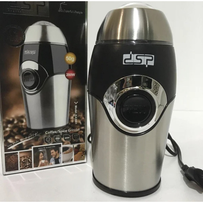 Кавомолка електрична DSP 200 W 50g KA 3001 (24 шт./ясть)