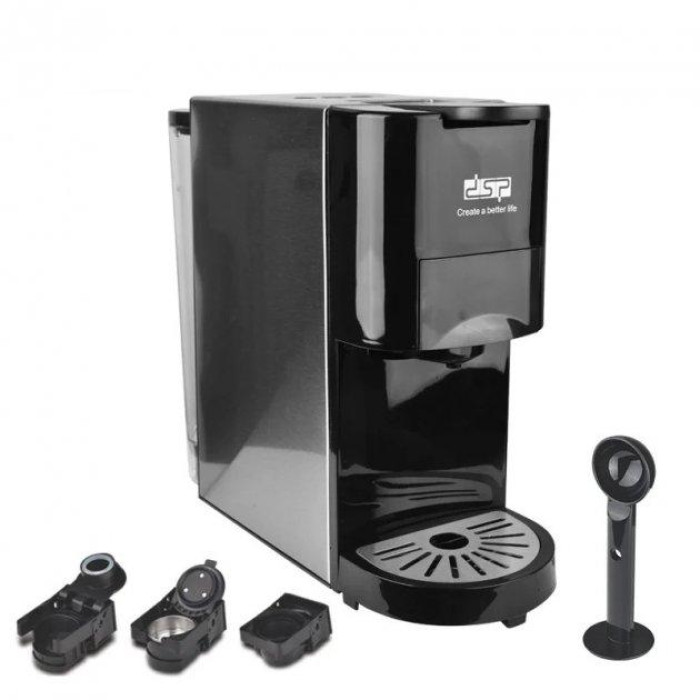 Кавоварка DSP KA-3046 1450W універсальна капсульна 3в1 (4 шт/ящ)
