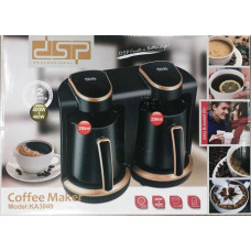 Кавоварка на дві чашки DSP KA-3049 400 Вт (4 шт/ящ)