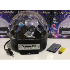 Диско шар MUSIC BALL с USB+SD+Blueеtooth ART-212/2479 (20 шт/ящ)
