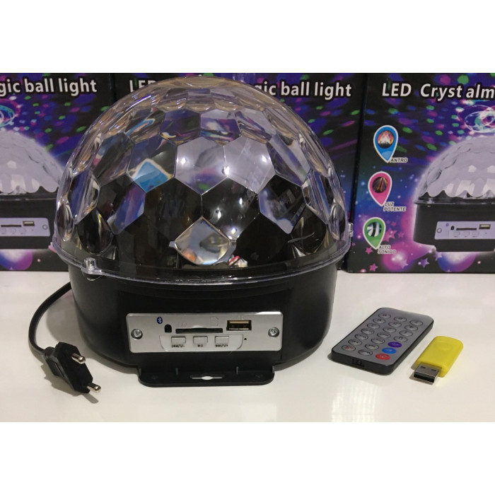 Диско шар MUSIC BALL с USB+SD+Blueеtooth ART-212/2479 (20 шт/ящ)