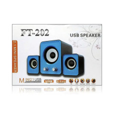 Музичні колонки для комп'ютера 2.1 FT-202 7961 (30 шт)