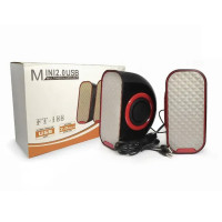 Музичні колонки для комп'ютера 2.0 6Вт FT-188 7658 (36 шт)