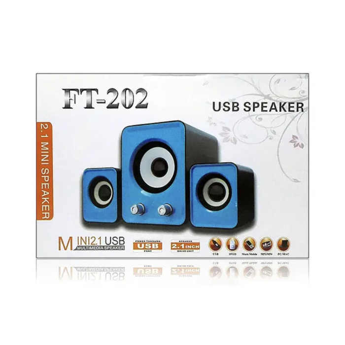 Музичні колонки для комп'ютера 2.1 FT-202 7961 (30)