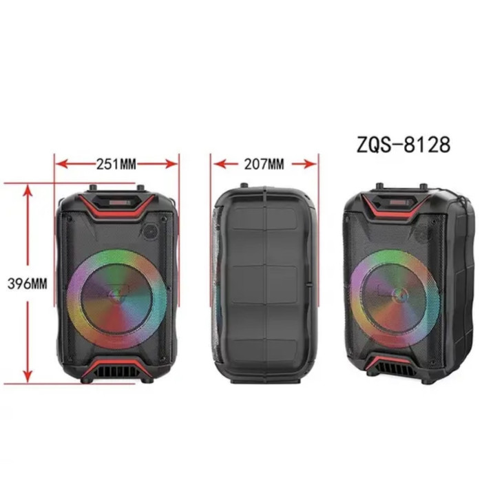Колонка музична портативна Bluetooth ZQS 8128 (8) 8176