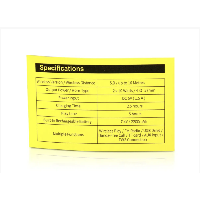 Мінідинамік Bluetooth AWEI Y668/ 8753 (10)