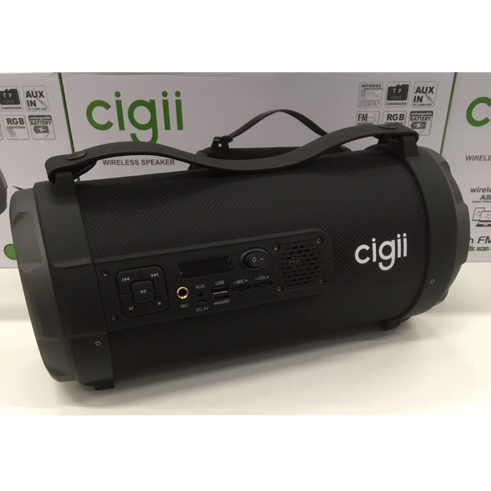 Колонка портативна Cigii K-1201 бочка, 12.3wat (6)