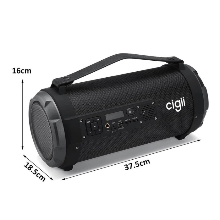 Колонка портативна Cigii K-1201 бочка, 12.3wat (6)