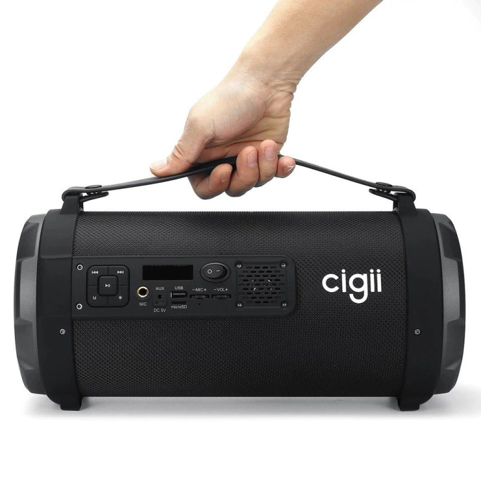 Колонка портативна Cigii K-1201 бочка, 12.3wat (6)