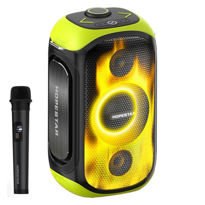 Портативна колонка HOPESTAR PARTY 300 80W (1 Мікрафон) (6 шт.)