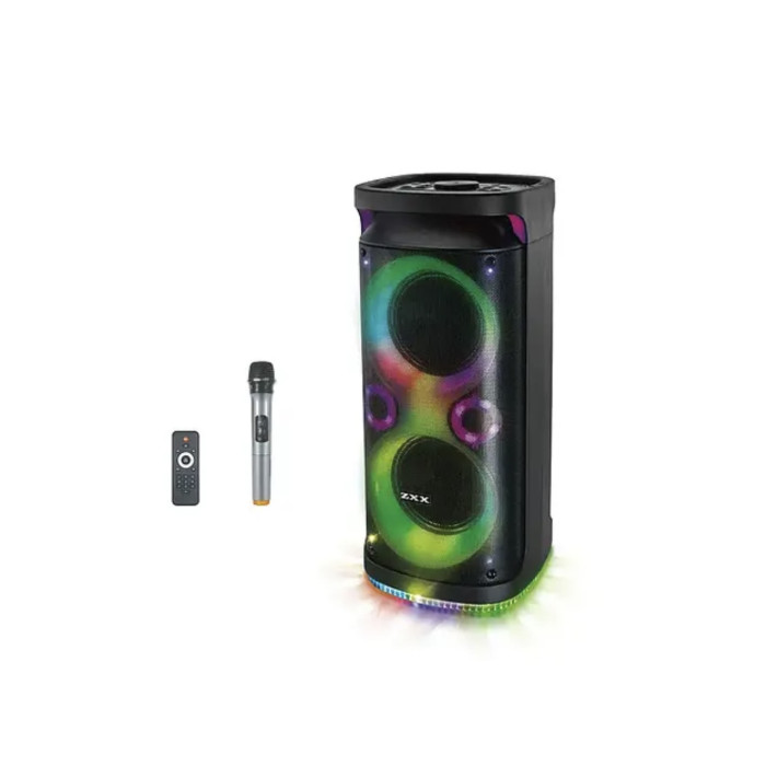 Акустична переносна колонка ZXX-8850/ 6733 60Вт 8" 71х33х31см USB/TF/FM/BT/MIC (1)