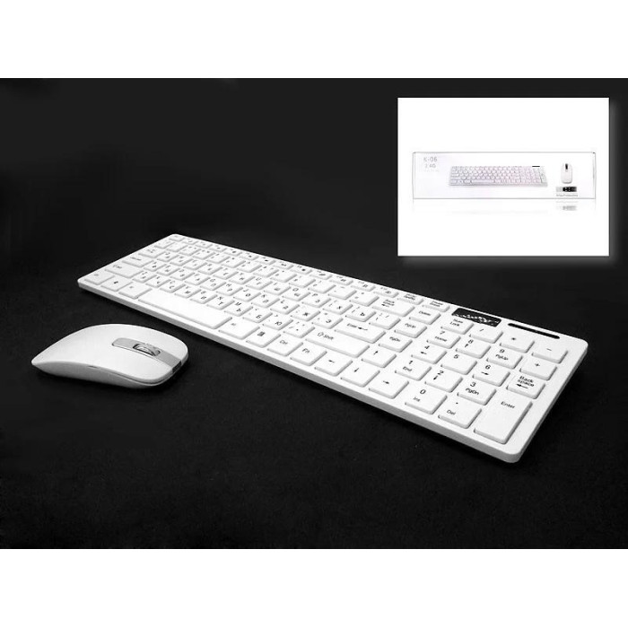 Клавiатура з мишкою KEYBORD wireless k06 ART 2230/ 7753 (30 шт)