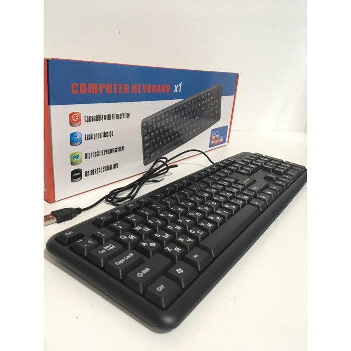 Клавіатура KEYBOARD SMOF 100 / 3486 (20 шт./ясть)