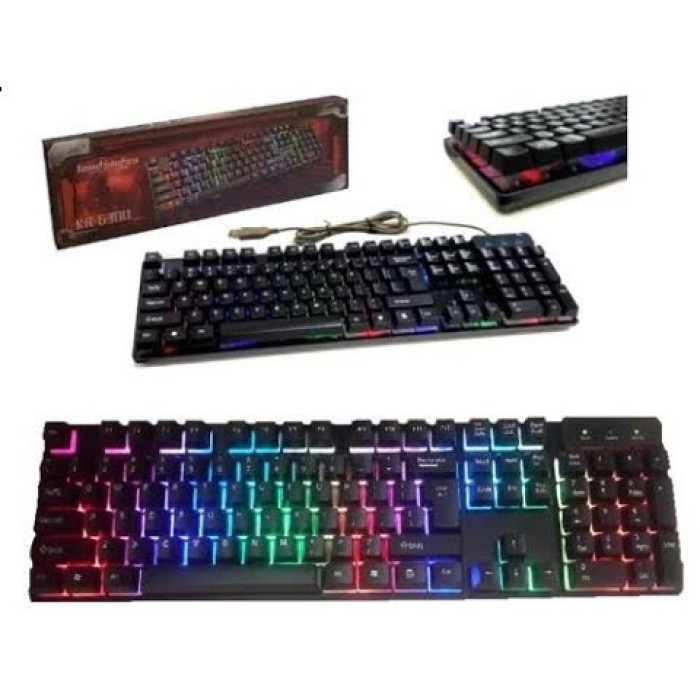 Клавіатура KEYBOARD HK-6300/6944TZ (BIG) + миша (30 шт./ящи)