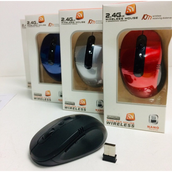 Мишка Бездротова MOUSE G108/ 1996 (100 шт./яскравий)