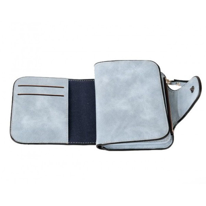 Жіночий замшевий гаманець Baellerry Forever Mini N 2346 blue /Jeans (500 шт./ясть)