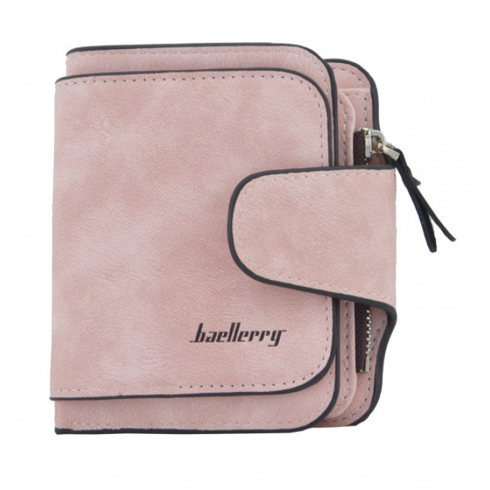 Жіночий замшевий гаманець Baellerry Forever Mini N 2346 Pink, Рожевий (500 шт./ясть)
