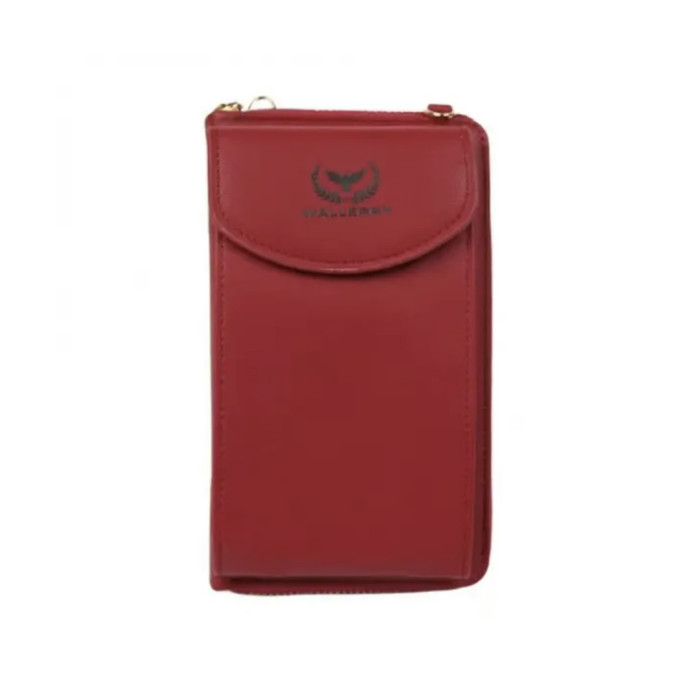 Гаманець ZL8591 БОРДОВИЙ/CHERRY Wallerry (180шт/ясть)