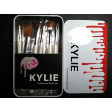 KYLIE Пензлик для макіяжу Make-up brush set білий 12 шт ART-4022 (160 шт)