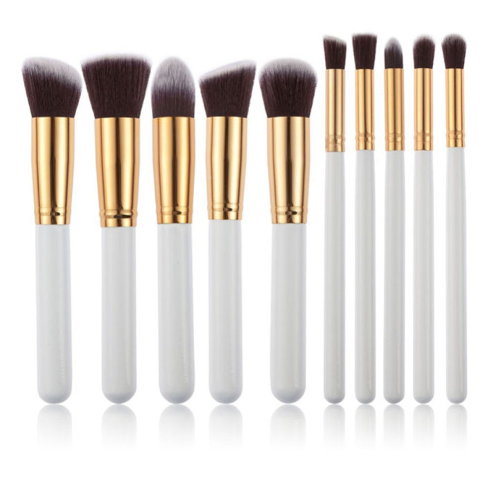 KYLIE Пензлик для макіяжу Make-up brush set білий 12 шт ART-4022 (160 шт)