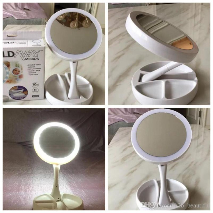 Дзеркало з підсвічуванням для макіяжу LED MY FOLDAWAY JG 988/4370/ 1113 кругле (48)
