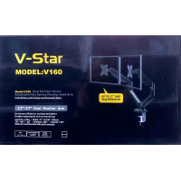 Настільне кріплення для двох моніторів F 160/808 17-30 (3 шт./ящ)